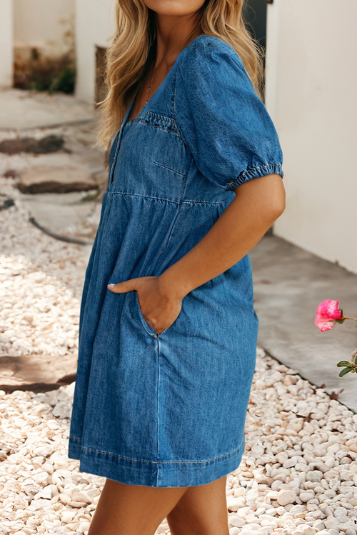 Denim Mini Dress